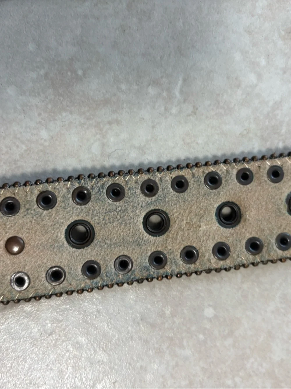Blazin Roxx  Brown Leopard Print Rhinestone Embellished Women's Belt size L